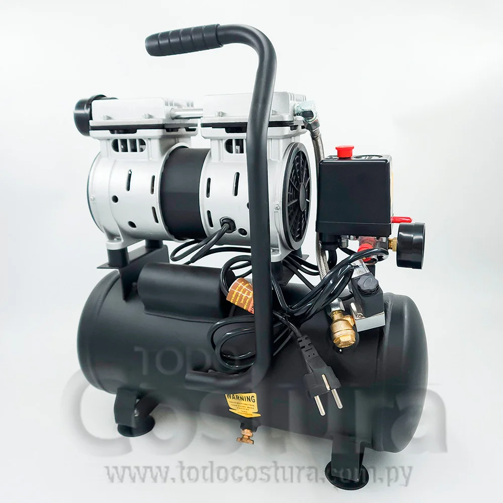 COMPRESOR SILENCIOSO (12 LITROS - 1 CABEZAL 480W) WILLLPEX GDG12